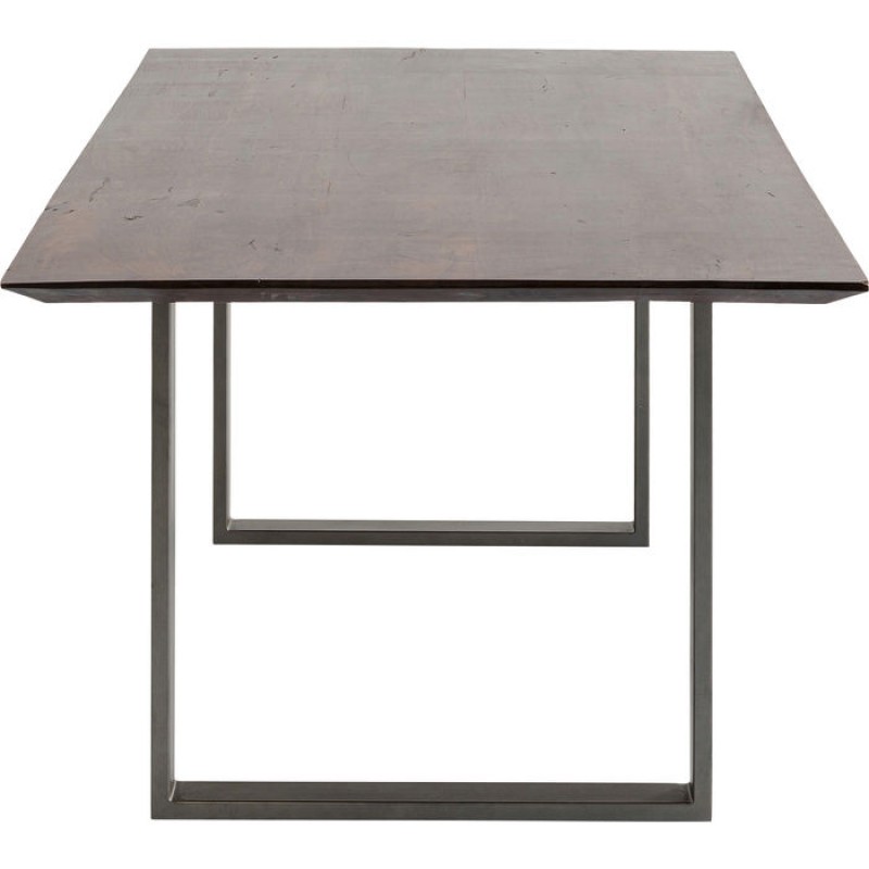 Table Symphony Dark Crude Steel 160x80